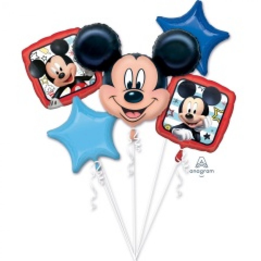 Buchet Baloane Mickey Mouse 55x78 cm